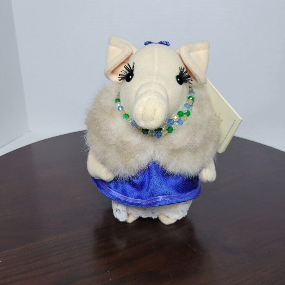 RUSS Personality Piggs Lady Alicia Von Pig Betty Kane 1984 Vintage Plush